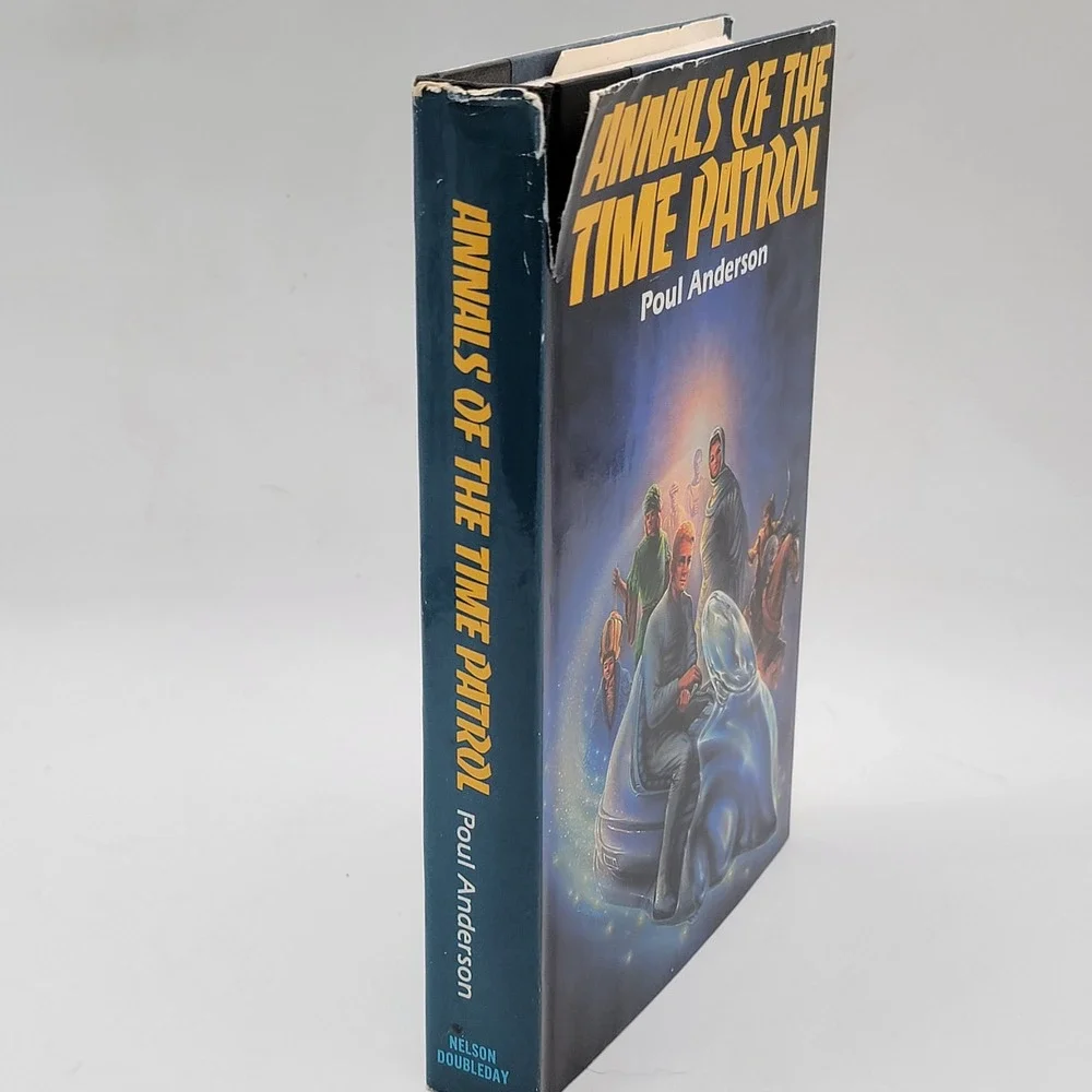 Poul Anderson Annals of the Time Patrol Hardcover Book Club Ed‎ Sci-Fi Good
